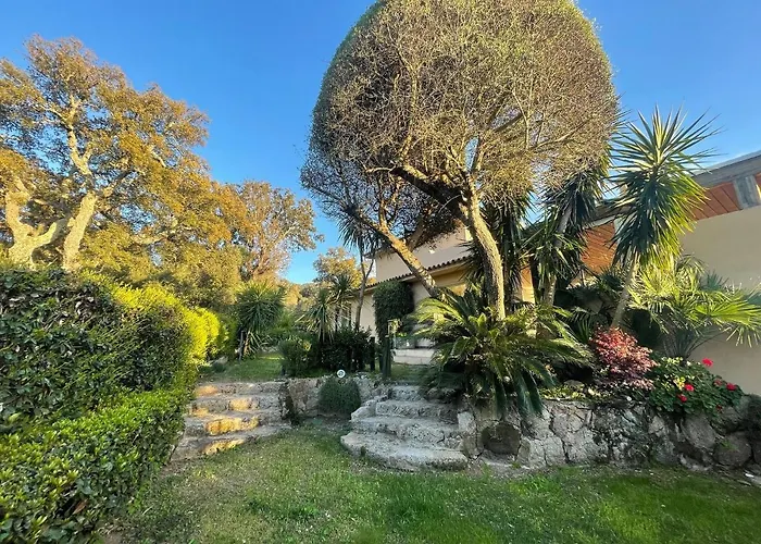 Casa Baggia, Proche Plage, Piscine A Debordement Chauffee, Pool House