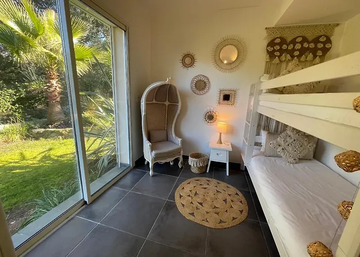 Villa Casa Baggia, Proche Plage, Piscine A Debordement Chauffee, Pool House *