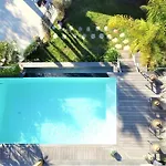 Villa Casa Baggia, Proche Plage, Piscine A Debordement Chauffee, Pool House