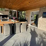 Villa Casa Baggia, Proche Plage, Piscine A Debordement Chauffee, Pool House