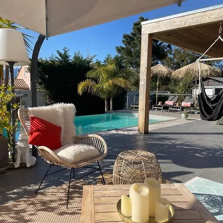 别墅 Casa Baggia, Proche Plage, Piscine A Debordement Chauffee, Pool House *