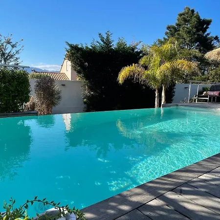 Casa Baggia, Proche Plage, Piscine A Debordement Chauffee, Pool House 维琪奥港