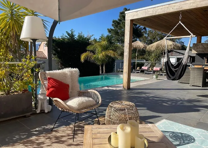 Villa Casa Baggia, Proche Plage, Piscine à Débordement Chauffée, Pool House *