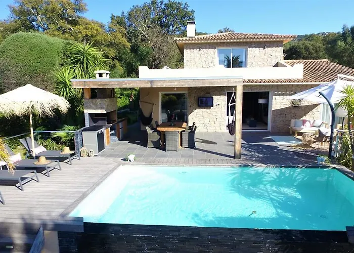 فيلة Casa Baggia, Proche Plage, Piscine A Debordement Chauffee, Pool House *